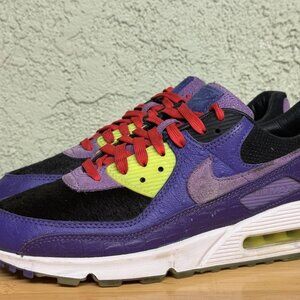 Size 9.5 -‎ Nike Air Max 90 Exotic Animal Pack - Violet Blend 2020 CZ5588-001